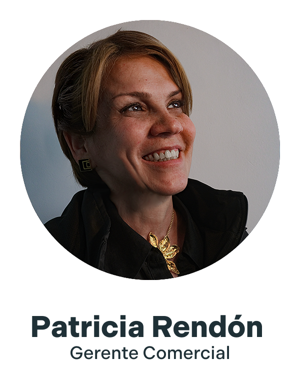 Patricia Rendón Gerente Comercial