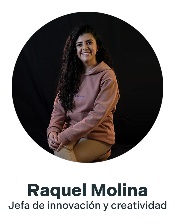 Raquel Molina Jefa de innovación y creatividad